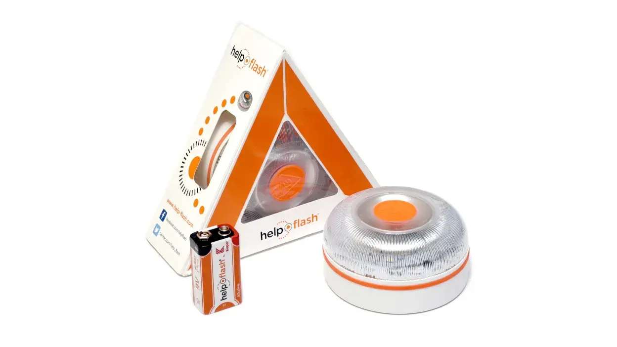 Help flash luz de emergência