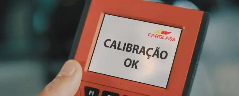 Equipamento Carglass de calibração do Sistema ADAS