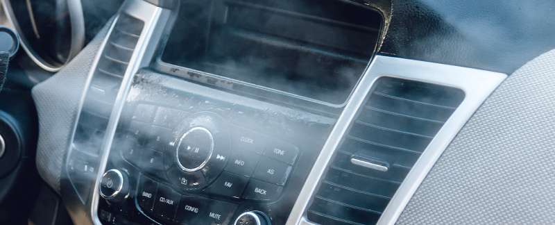 Condutas do ar condicionado a serem desinfetadas